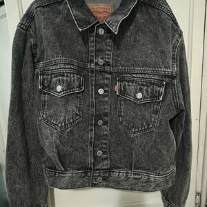 Levi's Charcoal Denim Jacket